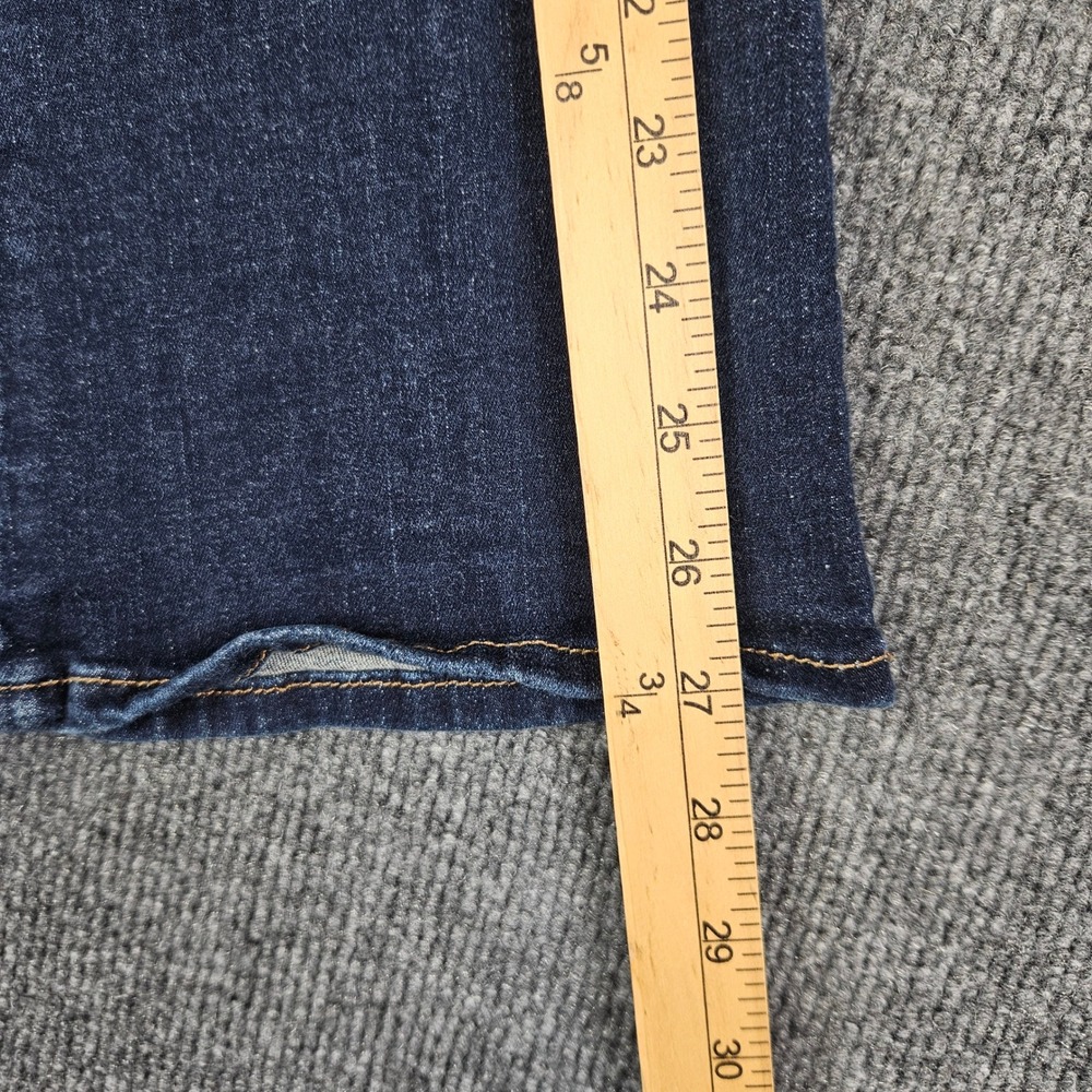 American Eagle Kick Boot Jeans Women 6 X-Short Dark Wash Next Level Stretch READ - Picture 6 of 12